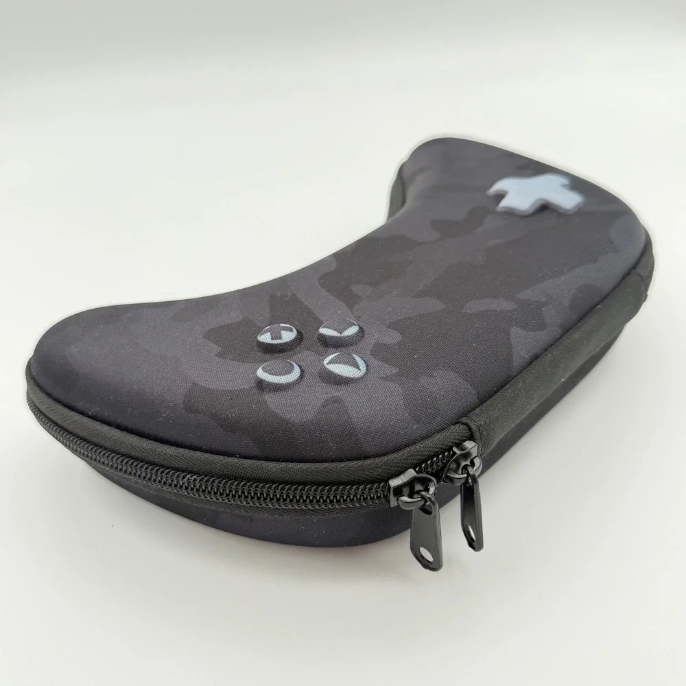 Lockermate Bostitch Grey Camo Controller Shaped Pencil Case Tech Pouch 2623A
